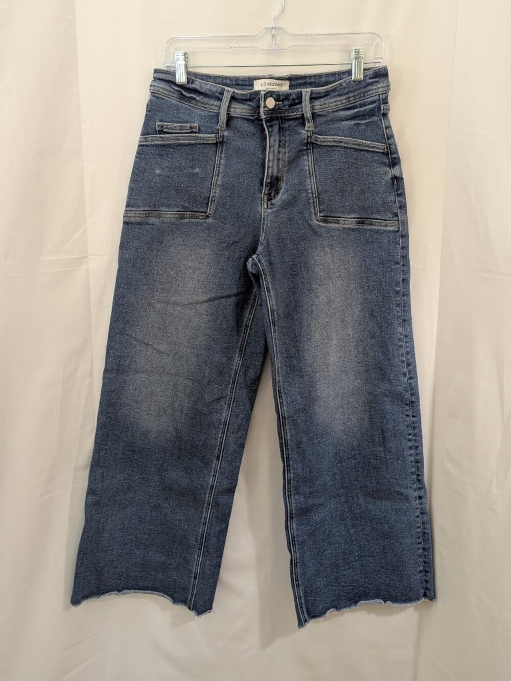 Lovervet Advocates High Rise Wide Leg Ankle Fit